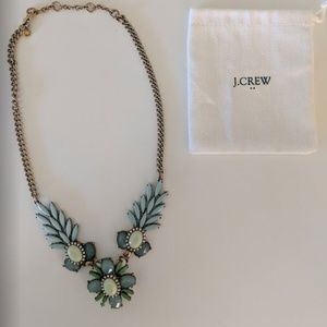 J.Crew Green & Blue Stone Necklace